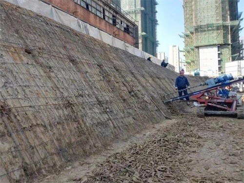 浠水建筑边坡支护